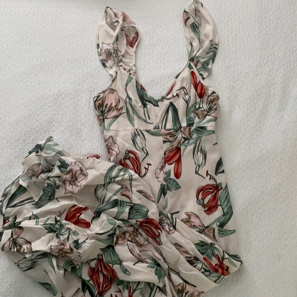 ASTR Floral Maxi Dress